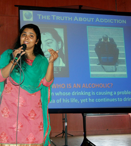 Way of Hope teaching against drugs and alcohol